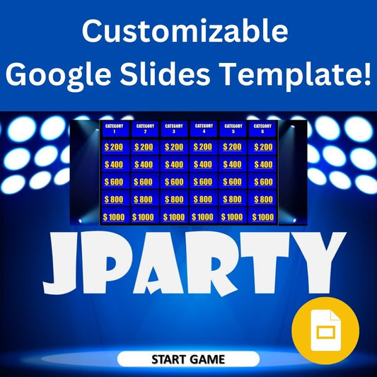 JParty Template for GOOGLE SLIDES