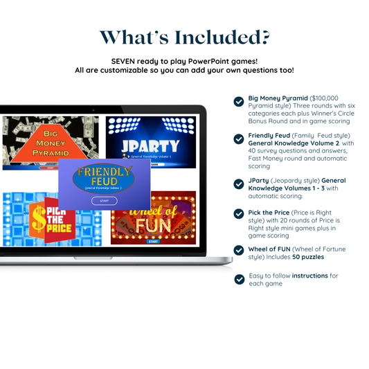 ULTIMATE PowerPoint Game Bundle – 7 Ready-to-Play Games