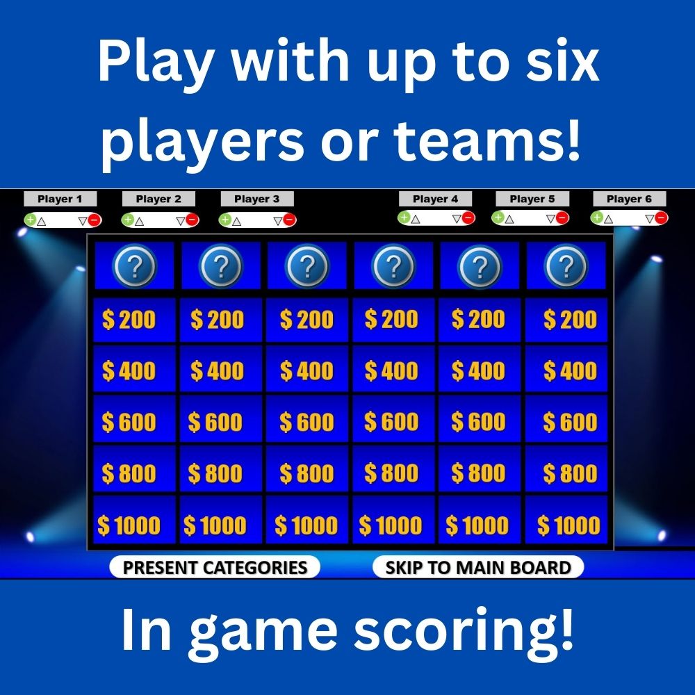 JParty General Knowledge Trivia Bundle (Vol. 1–3)