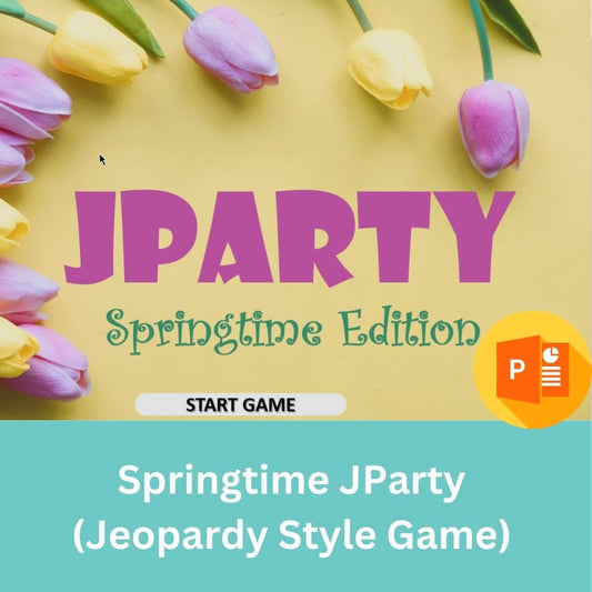 Spring & Easter MEGA Bundle: 4 PowerPoint Games + 20 Activities
