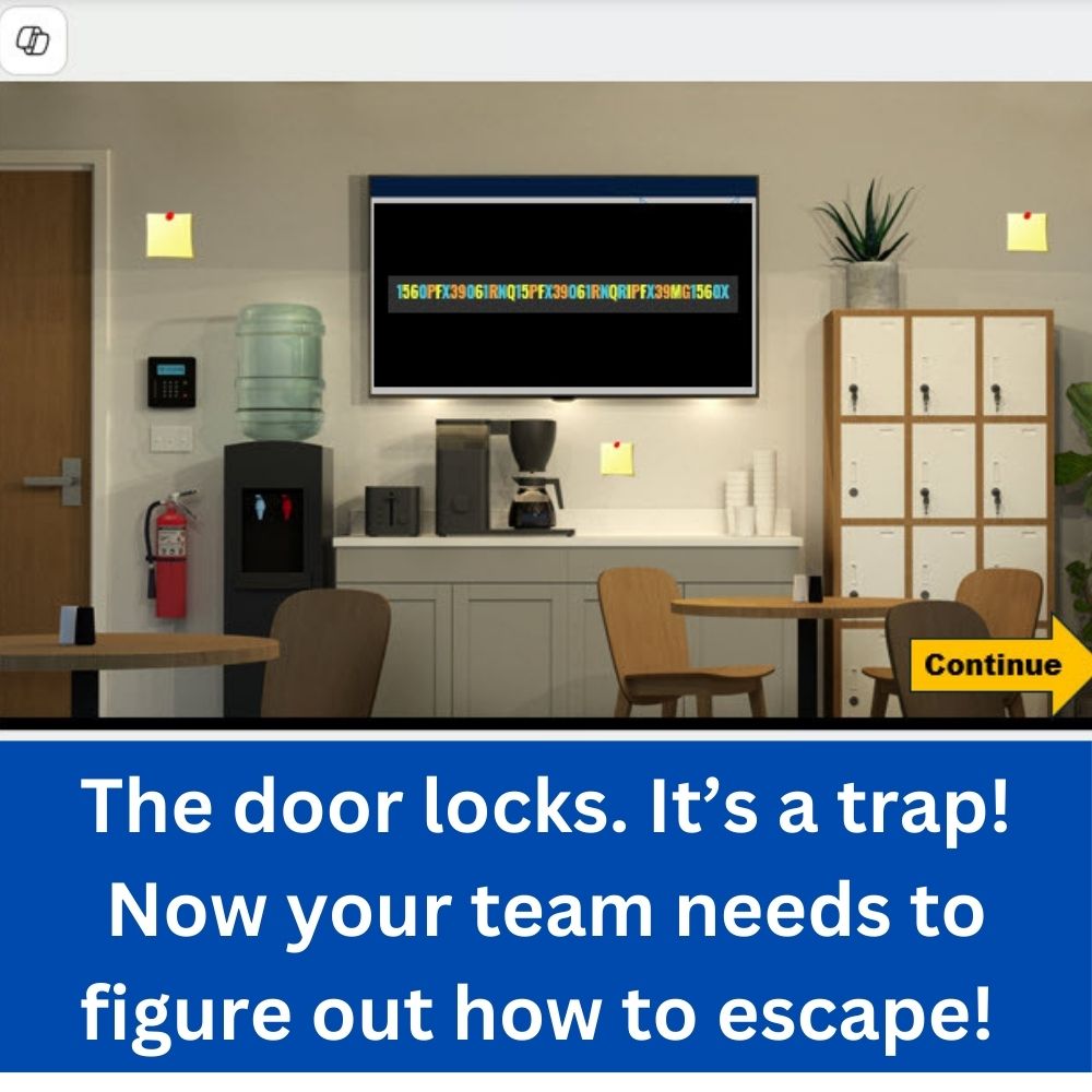 Escape The Break Room - Customizable Escape Room for PowerPoint