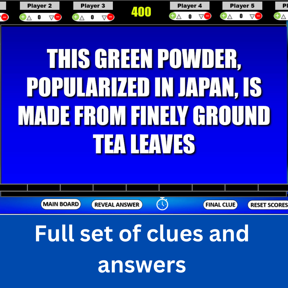 JParty PowerPoint Game - General Knowledge Volume 3