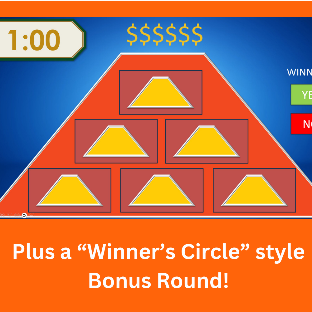 Big Money Pyramid: DIY $100K Pyramid PowerPoint Template