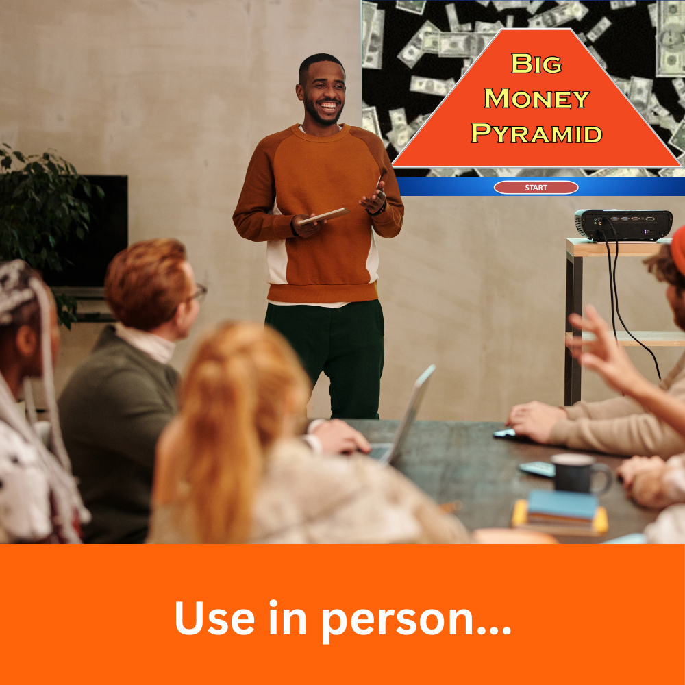 Big Money Pyramid: DIY $100K Pyramid PowerPoint Template