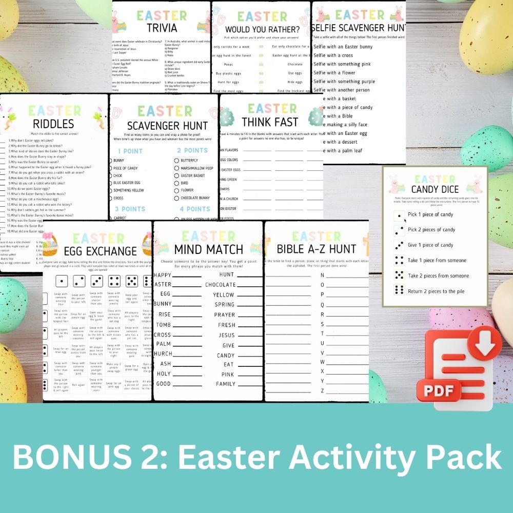 Spring and Easter Games MEGA Bundle