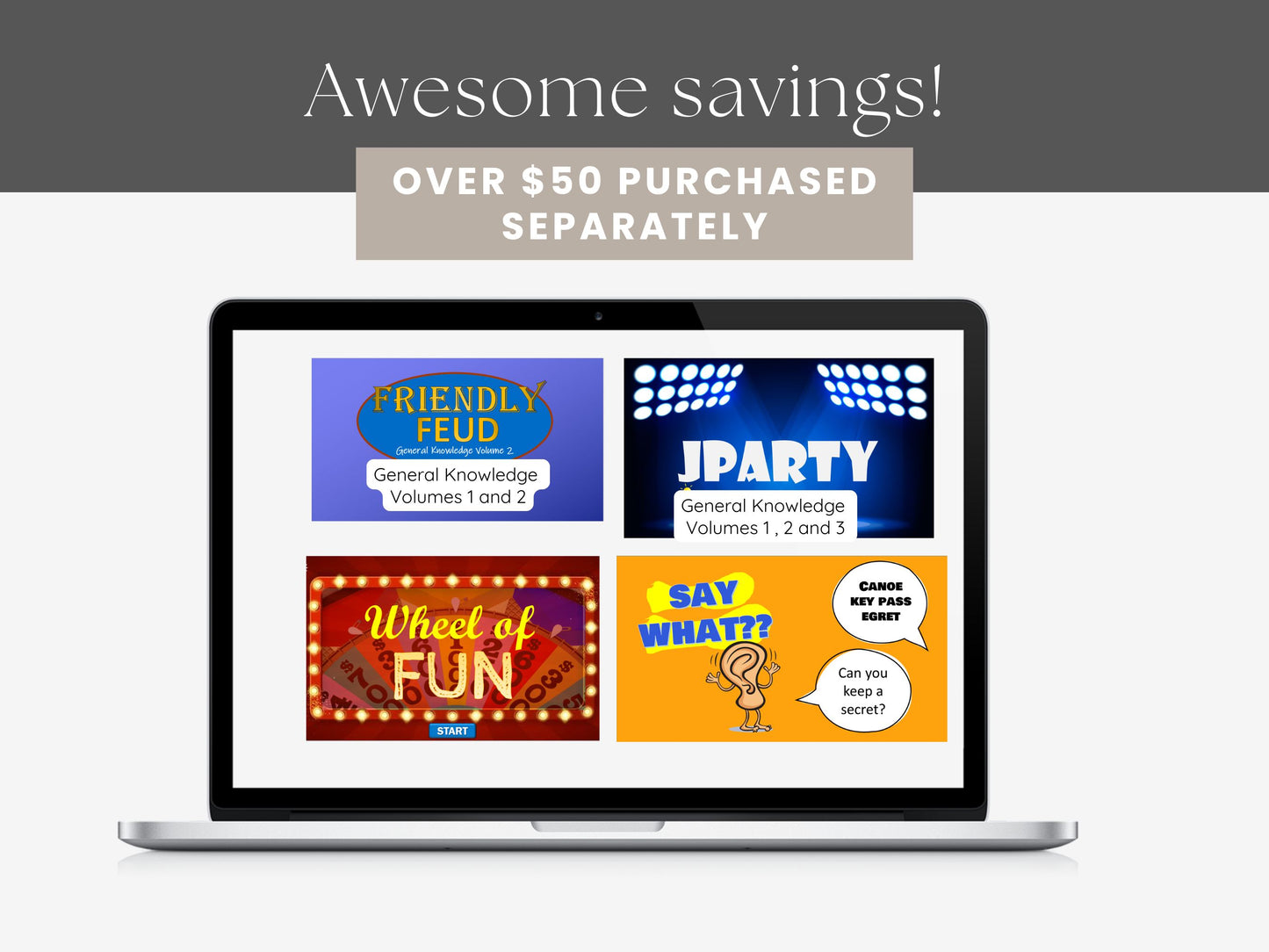 ULTIMATE PowerPoint Game Bundle – 7 Ready-to-Play Games