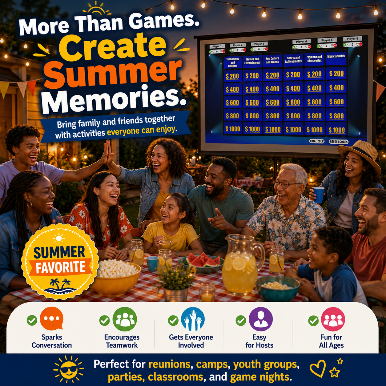 Create summer memories