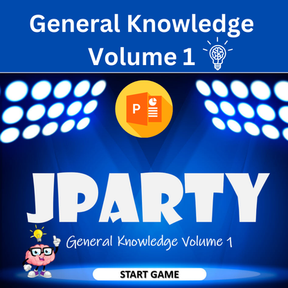 JParty PowerPoint Game - General Knowledge Volume 1