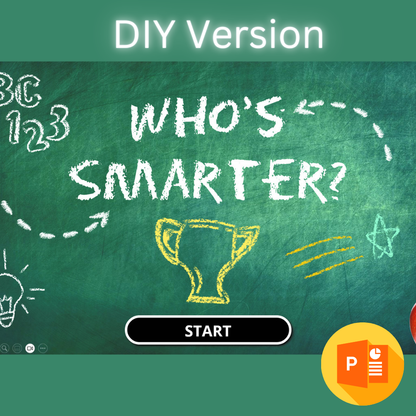 Who's Smarter? DIY Template for PowerPoint