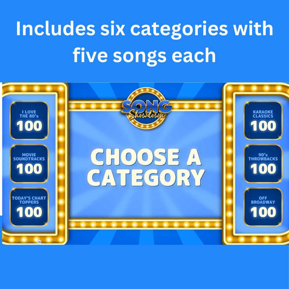 Song Showdown: Guess the Song Music Game for PowerPoint (2 Versions Included)