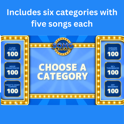 Song Showdown: Guess the Song Music Game for PowerPoint (2 Versions Included)