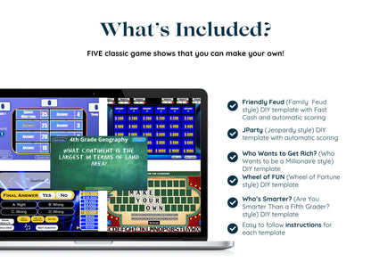 DIY PowerPoint Game Show Bundle