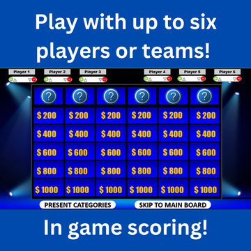 Jeopardy Style Games and Templates – Your Learning Career