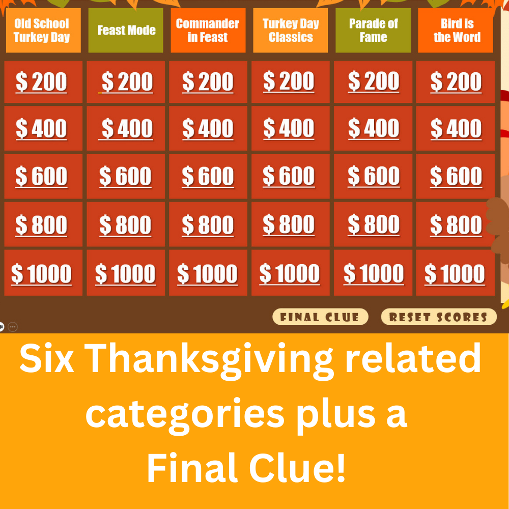 JParty Thanksgiving Edition