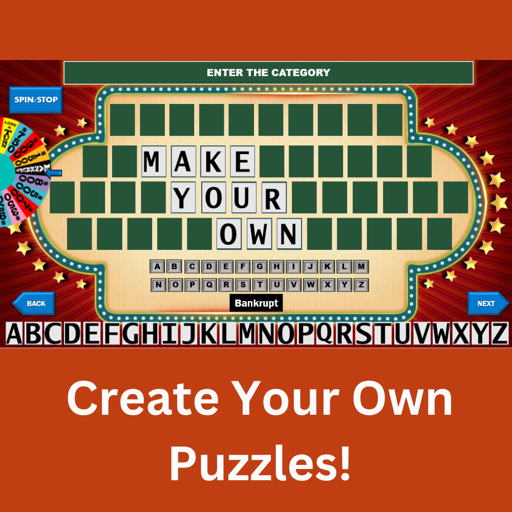 Wheel of FUN: DIY Wheel of Fortune PowerPoint Template