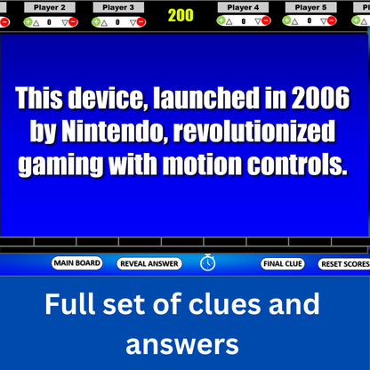 JParty PowerPoint Game - General Knowledge Volume 2