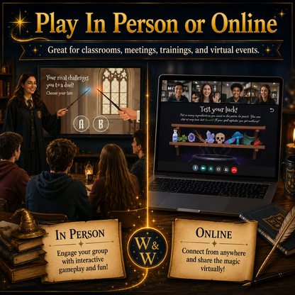 Play in person or online