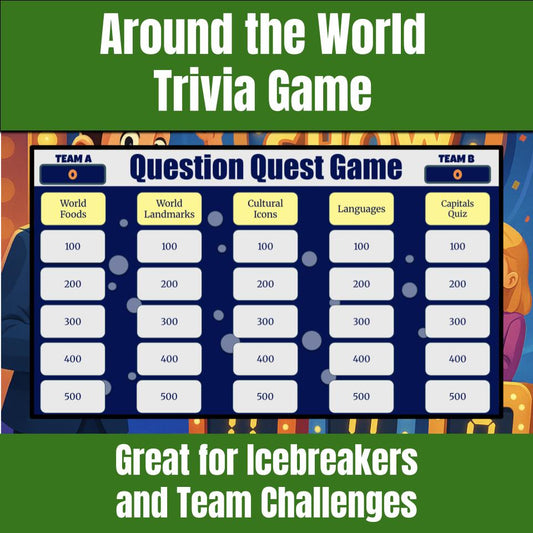 Question Quest by Gamified EduTech - Around the World Edition